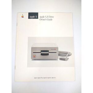 Vintage Apple II - 5.25 Drive Owner's Guide (II, II+, IIe, Iic, IIgs) 030-1480-A
